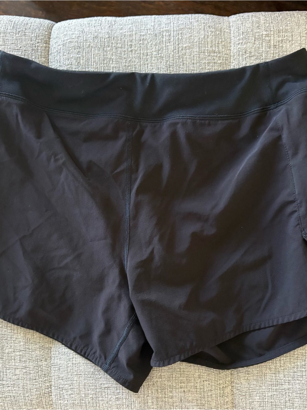 2- Athleta Girl Black Active Shorts (Pair) - Picture 2 of 5